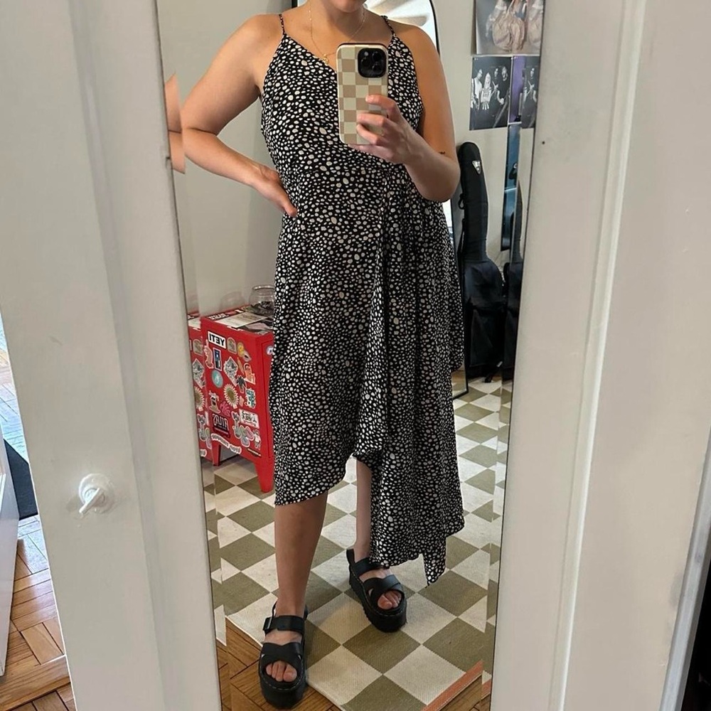 Black and White pattern Women's Dress
